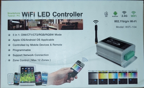 WiFi LED controller